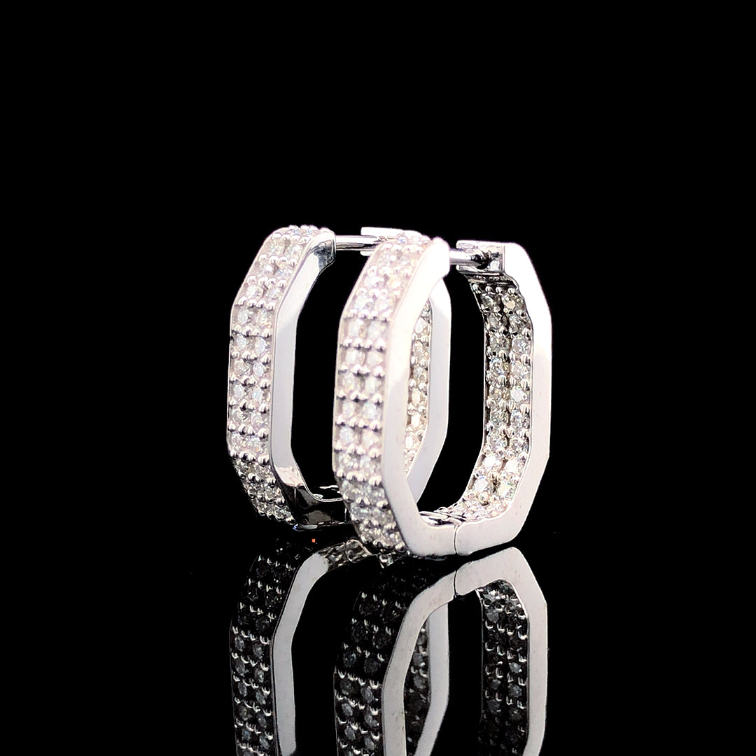 THE HEXAGONAL EARRINGS