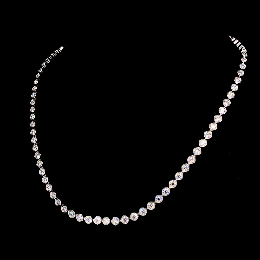 THE ROUND TENNIS NECKLACE