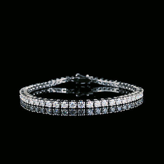 THE ROUND CUT TENNIS BRACELET